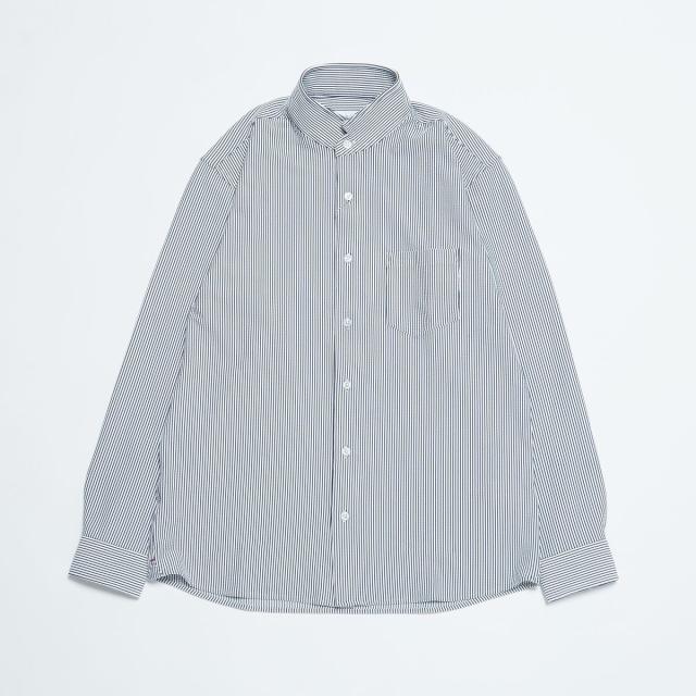 メンズメルローズ（MEN’S MELROSE）/トリコットサッカーワンピースカラーシャツ_8