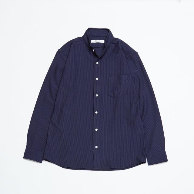 メンズメルローズ（MEN’S MELROSE）/トリコットサッカーワンピースカラーシャツ_10