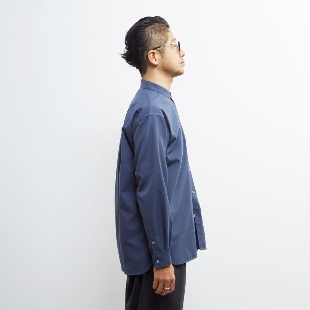 メンズメルローズ（MEN’S MELROSE）/TWトロピカルスタンドカラーオーバーシャツ_6