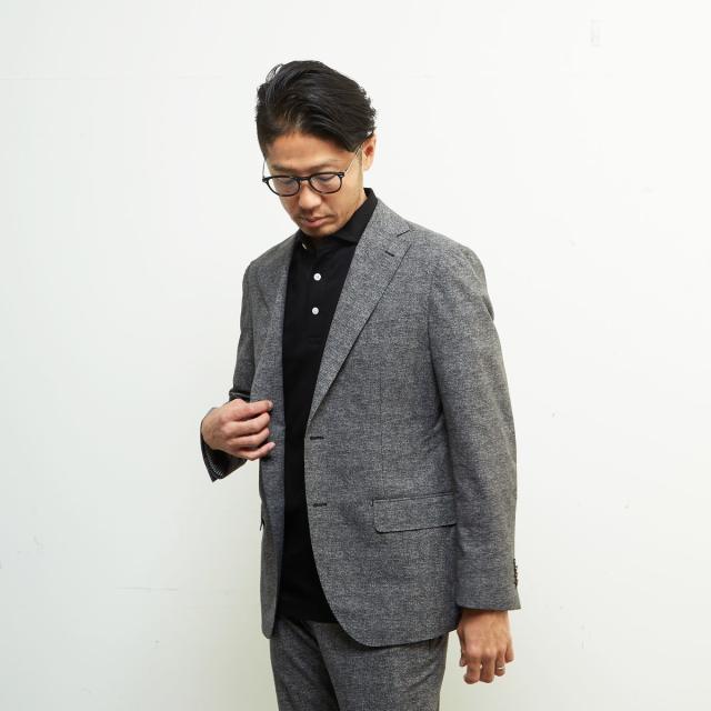 メンズメルローズ（MEN’S MELROSE）/クールドッツコンフォートジャケット(セットアップ可) | 接触冷感 / 防シワ / ウォッシャブル