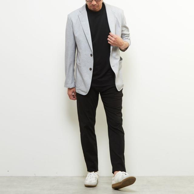 メンズメルローズ（MEN’S MELROSE）/プリントテックトリコットメッシュジャケット_13