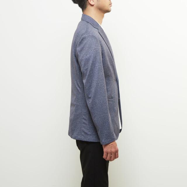 メンズメルローズ（MEN’S MELROSE）/プリントテックトリコットメッシュジャケット_6