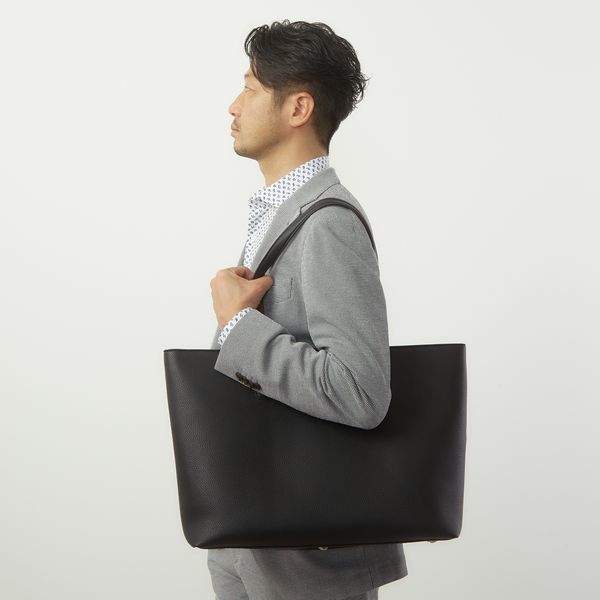 メンズメルローズ（MEN’S MELROSE）/PUレザートートバッグ_2