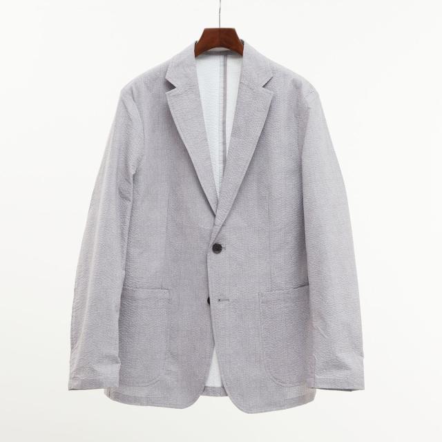 メンズメルローズ（MEN’S MELROSE）/プリントテックサッカーイージージャケット(セットアップ可)_12