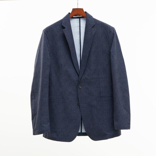 メンズメルローズ（MEN’S MELROSE）/プリントテックサッカーイージージャケット(セットアップ可)_14