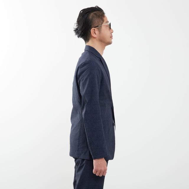 メンズメルローズ（MEN’S MELROSE）/プリントテックサッカーイージージャケット(セットアップ可)_6