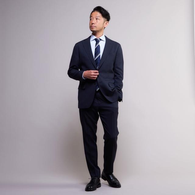メンズメルローズ（MEN’S MELROSE）/HITOYOSHIダブルネーム ｜ プレミアムコットンジャージ ワイドカラーシャツ_14