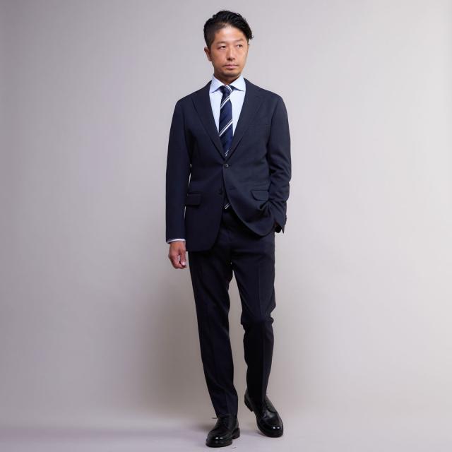 メンズメルローズ（MEN’S MELROSE）/HITOYOSHIダブルネーム ｜ プレミアムコットンジャージ ワイドカラーシャツ_15