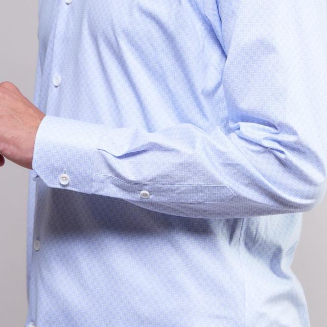 メンズメルローズ（MEN’S MELROSE）/HITOYOSHIダブルネーム ｜ プレミアムコットンジャージ ワイドカラーシャツ_7