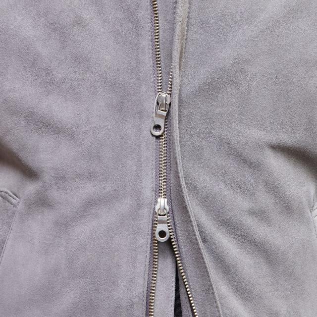 メンズメルローズ（MEN’S MELROSE）/ラムスプリットレザー / シングルライダースブルゾン_8