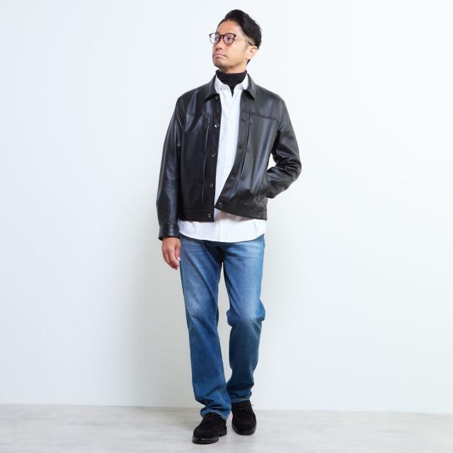 メンズメルローズ（MEN’S MELROSE）/《別注》【YANUK/ヤヌーク】MICHEL | スリムストレートデニム