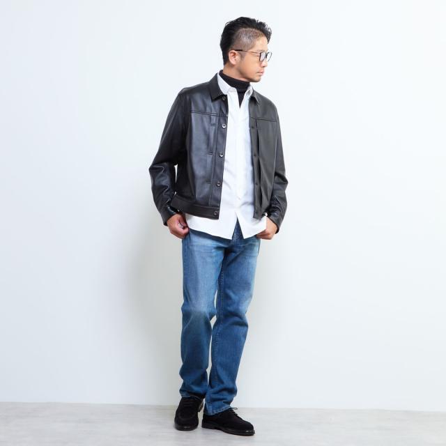 メンズメルローズ（MEN’S MELROSE）/《別注》【YANUK/ヤヌーク】MICHEL | スリムストレートデニム