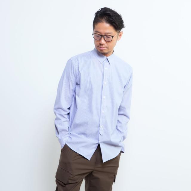 メンズメルローズ（MEN’S MELROSE）/《WEB限定》SIDOGRAS スタンダードレギュラーカラーシャツ