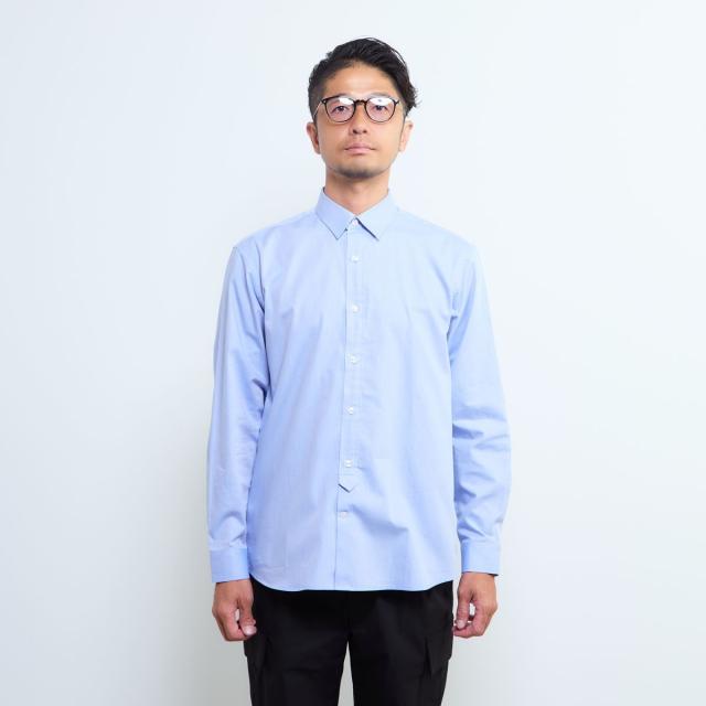 メンズメルローズ（MEN’S MELROSE）/《WEB限定》SIDOGRAS スタンダードレギュラーカラーシャツ