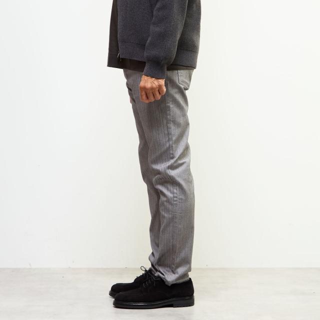 メンズメルローズ（MEN’S MELROSE）/《WEB限定》【全6サイズ展開】ハイパーストレッチヘリンボーン5ポケットパンツ