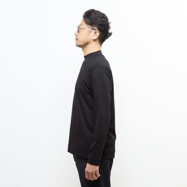 メンズメルローズ（MEN'S MELROSE）/スビンプラチナムモックネックT