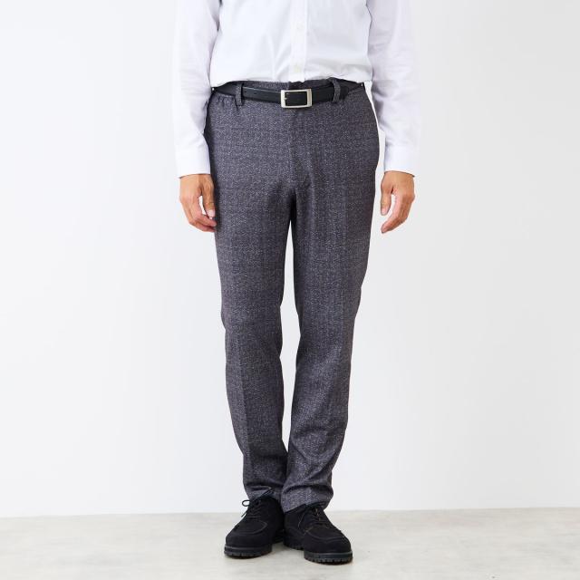 メンズメルローズ（MEN’S MELROSE）/プリントテックジャージテーパードコンフォートパンツ(セットアップ可)_2