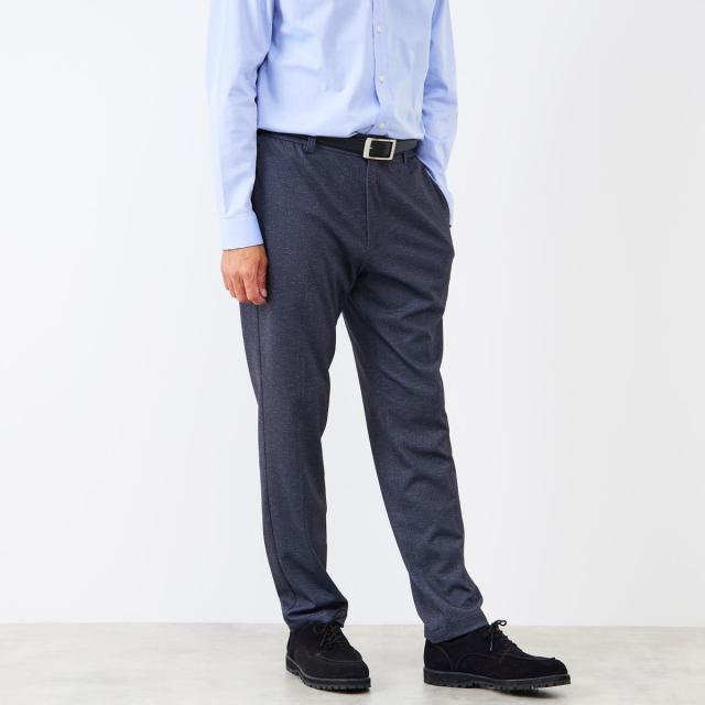 メンズメルローズ（MEN’S MELROSE）/プリントテックジャージテーパードコンフォートパンツ(セットアップ可)_3