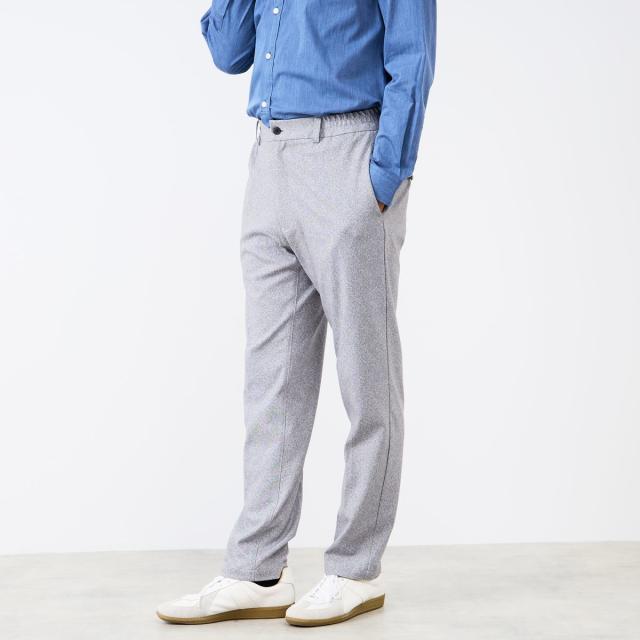 メンズメルローズ（MEN’S MELROSE）/プリントテックジャージテーパードコンフォートパンツ(セットアップ可)_12