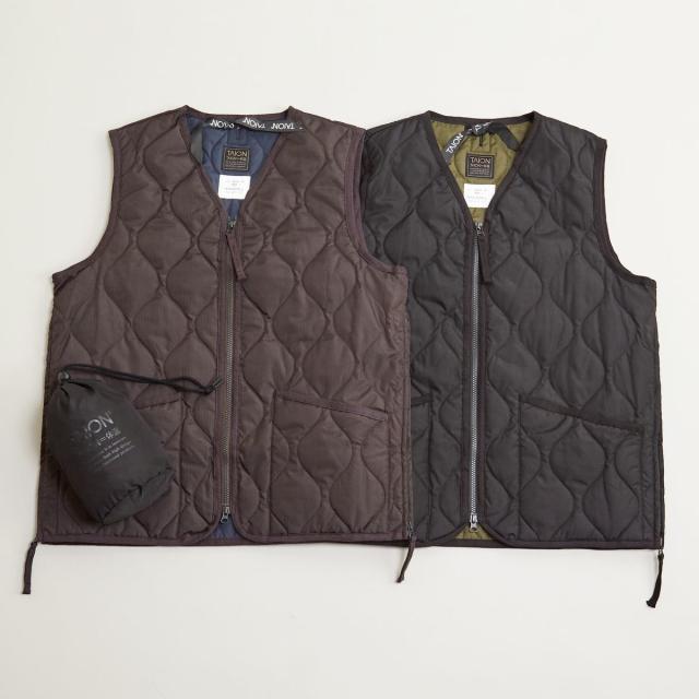 メンズメルローズ（MEN’S MELROSE）/【TAION/タイオン】ミリタリー Vネックジップ ダウンベスト_12