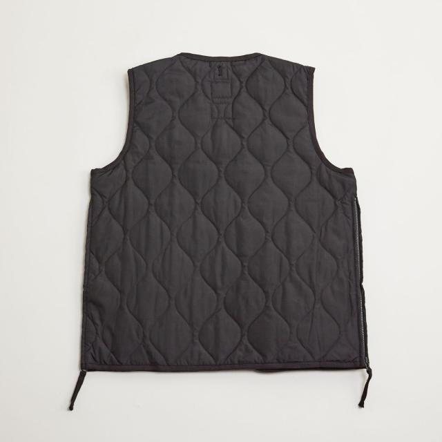 メンズメルローズ（MEN’S MELROSE）/【TAION/タイオン】ミリタリー Vネックジップ ダウンベスト_7