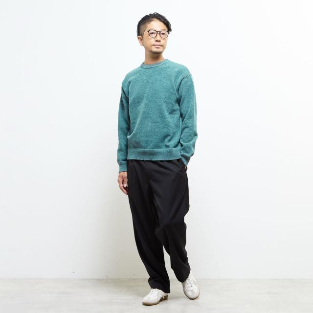メンズメルローズ（MEN’S MELROSE）/ライトモールクルーネックニット