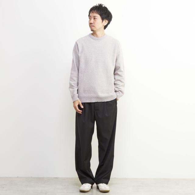 メンズメルローズ（MEN’S MELROSE）/ライトモールクルーネックニット