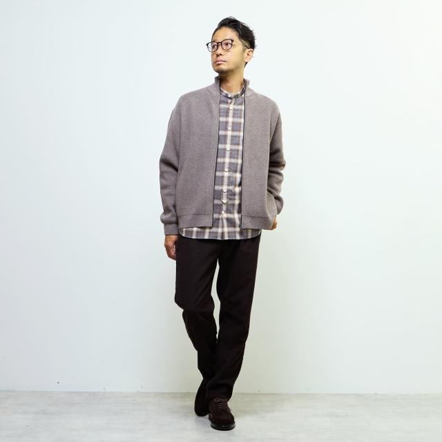 メンズメルローズ（MEN’S MELROSE）/《WEB限定》ドライバーズニット | ウォッシャブル