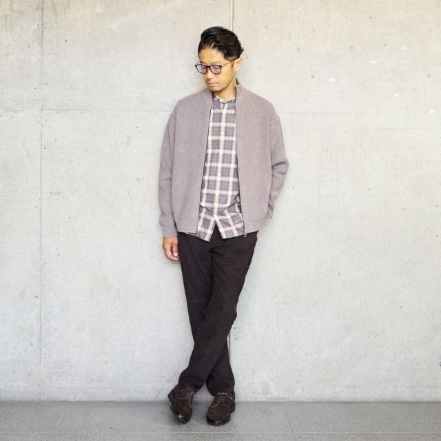 メンズメルローズ（MEN’S MELROSE）/《WEB限定》ドライバーズニット | ウォッシャブル