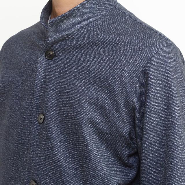 メンズメルローズ（MEN'S MELROSE）/ダウンファブリックスタンドカラー