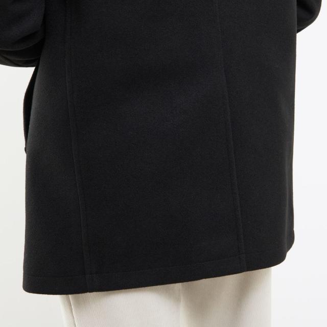 メンズメルローズ（MEN’S MELROSE）/《WEB限定》テックメルトンバルカラーショートコート