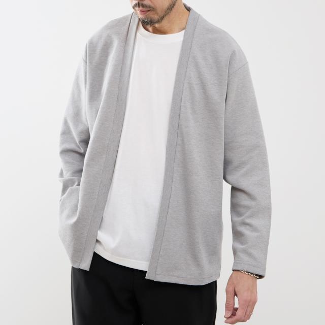 メンズメルローズ（MEN’S MELROSE）/【MASTER FRAME/マスターフレーム】Wフェイスアンサンブルカーディガン