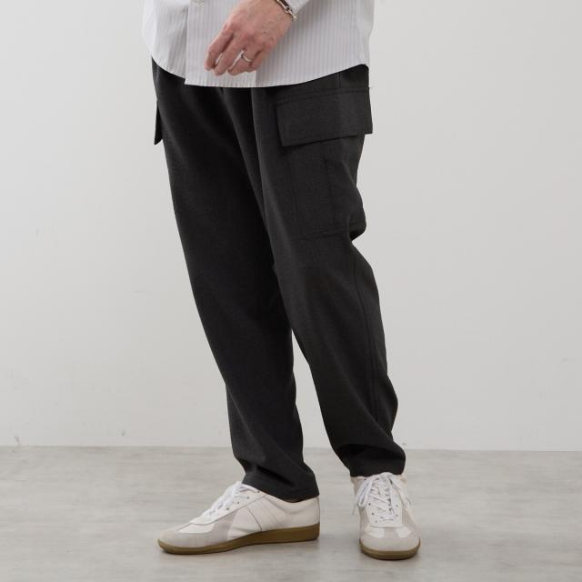 メンズメルローズ（MEN’S MELROSE）/シュリンクトラベストカーゴパンツ_14