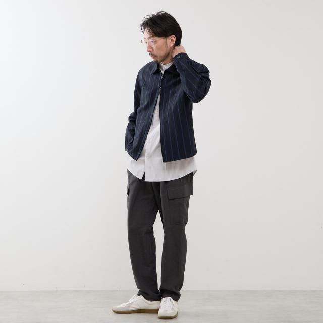 メンズメルローズ（MEN’S MELROSE）/シュリンクトラベストカーゴパンツ_16