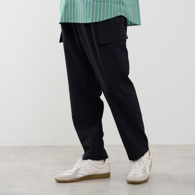 メンズメルローズ（MEN’S MELROSE）/シュリンクトラベストカーゴパンツ_18