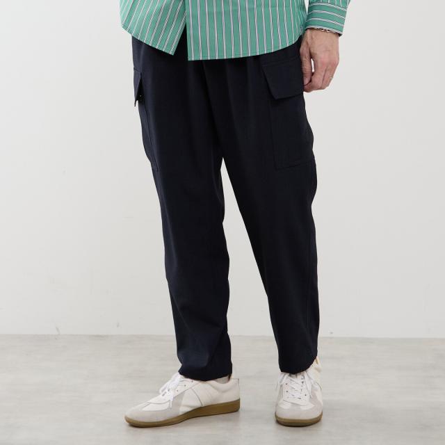 メンズメルローズ（MEN’S MELROSE）/シュリンクトラベストカーゴパンツ_1