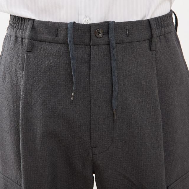 メンズメルローズ（MEN’S MELROSE）/シュリンクトラベストカーゴパンツ_7