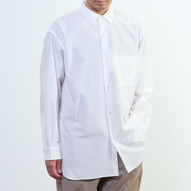 メンズメルローズ（MEN’S MELROSE）/【MASTER FRAME/マスターフレーム】ワイドレギュラーシャツ_1
