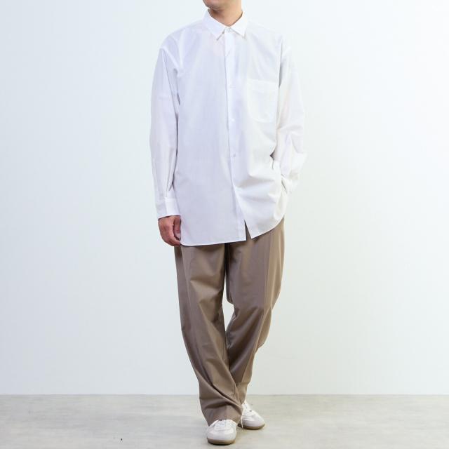 メンズメルローズ（MEN’S MELROSE）/【MASTER FRAME/マスターフレーム】ワイドレギュラーシャツ_14