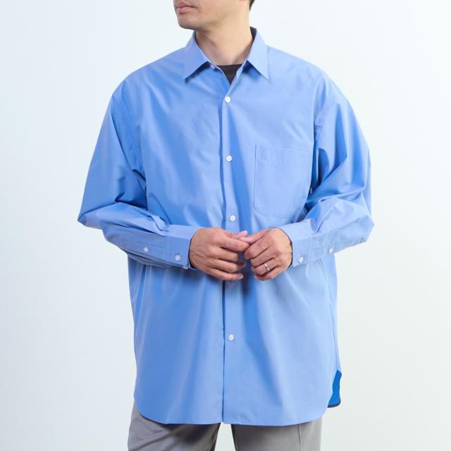 メンズメルローズ（MEN’S MELROSE）/【MASTER FRAME/マスターフレーム】ワイドレギュラーシャツ_17