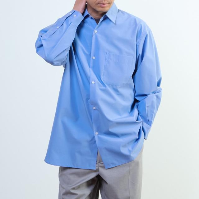 【NEW】メンズメルローズ（MEN’S MELROSE）/【MASTER FRAME/マスターフレーム】ワイドレギュラーシャツ