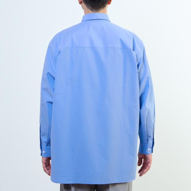メンズメルローズ（MEN’S MELROSE）/【MASTER FRAME/マスターフレーム】ワイドレギュラーシャツ_4