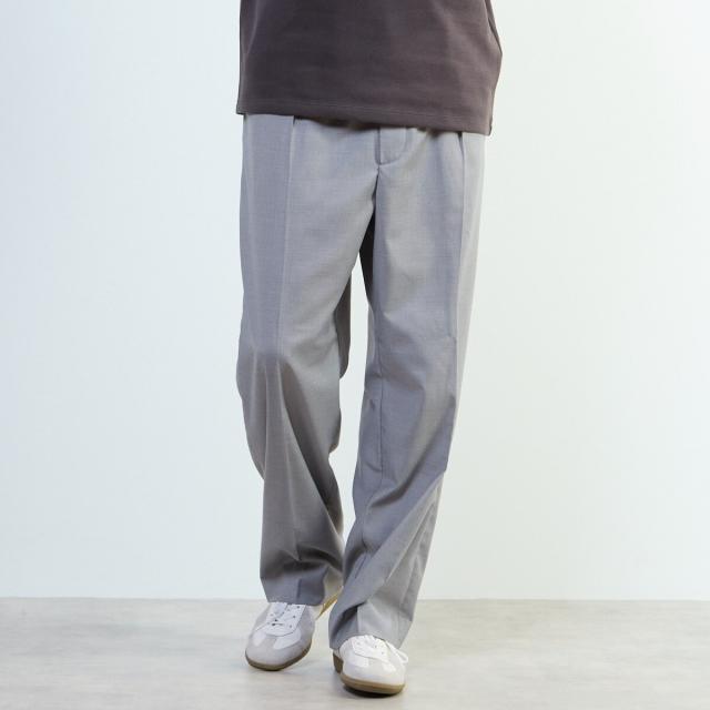 メンズメルローズ（MEN’S MELROSE）/【MASTER FRAME/マスターフレーム】TR 1Pトラウザー(セットアップ可)_1