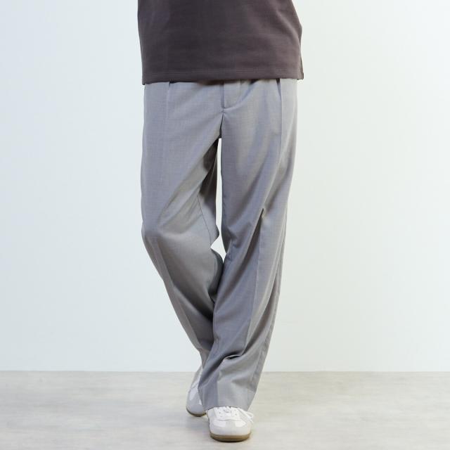 メンズメルローズ（MEN’S MELROSE）/【MASTER FRAME/マスターフレーム】TR 1Pトラウザー(セットアップ可)_12