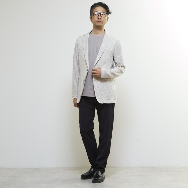 メンズメルローズ（MEN’S MELROSE）/ビシュウサマーツィードライトジャケット_18