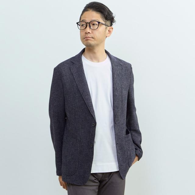 メンズメルローズ（MEN’S MELROSE）/ビシュウサマーツィードライトジャケット