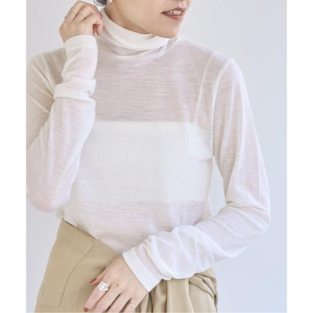 エミリーウィーク（emilyweek）/《追加》スーパーウール タートルネックシアープルオーバー