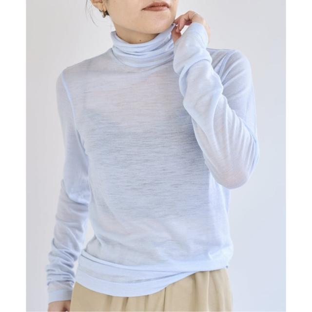 エミリーウィーク（emilyweek）/《追加》スーパーウール タートルネックシアープルオーバー