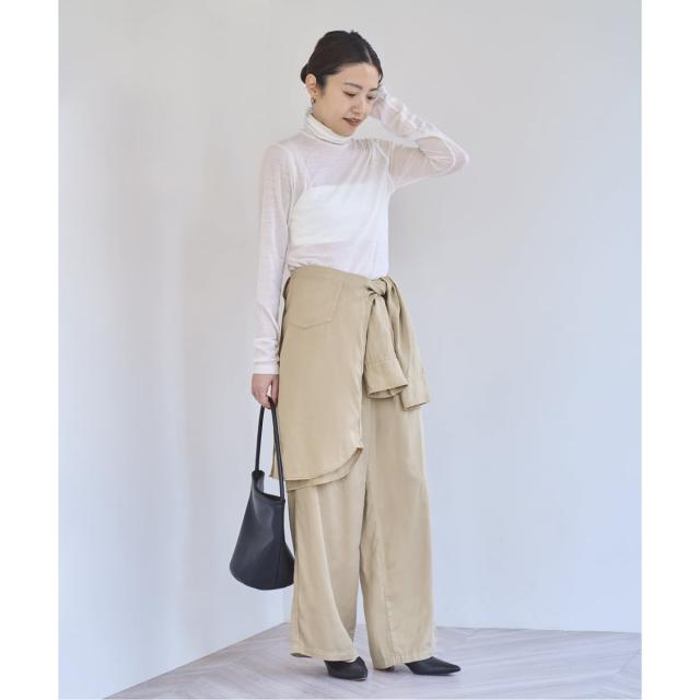 エミリーウィーク（emilyweek）/《追加》スーパーウール タートルネックシアープルオーバー