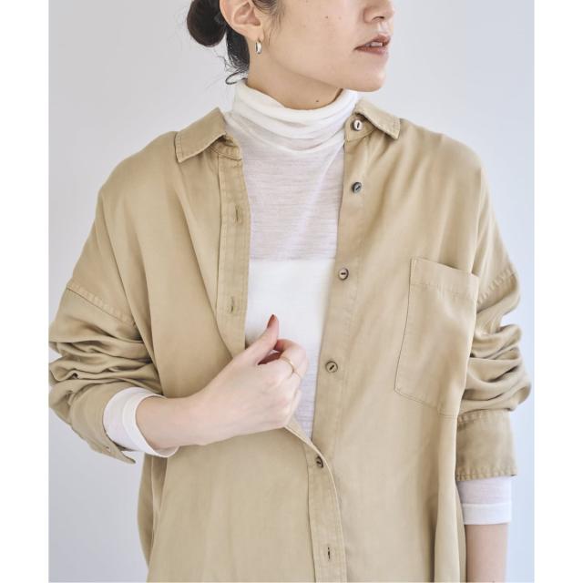 エミリーウィーク（emilyweek）/《追加》スーパーウール タートルネックシアープルオーバー